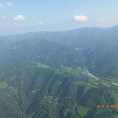 Flugwegposition um 14:15:27: Aufgenommen in der Nähe von Gemeinde Wald am Schoberpaß, 8781, Österreich in 2090 Meter
